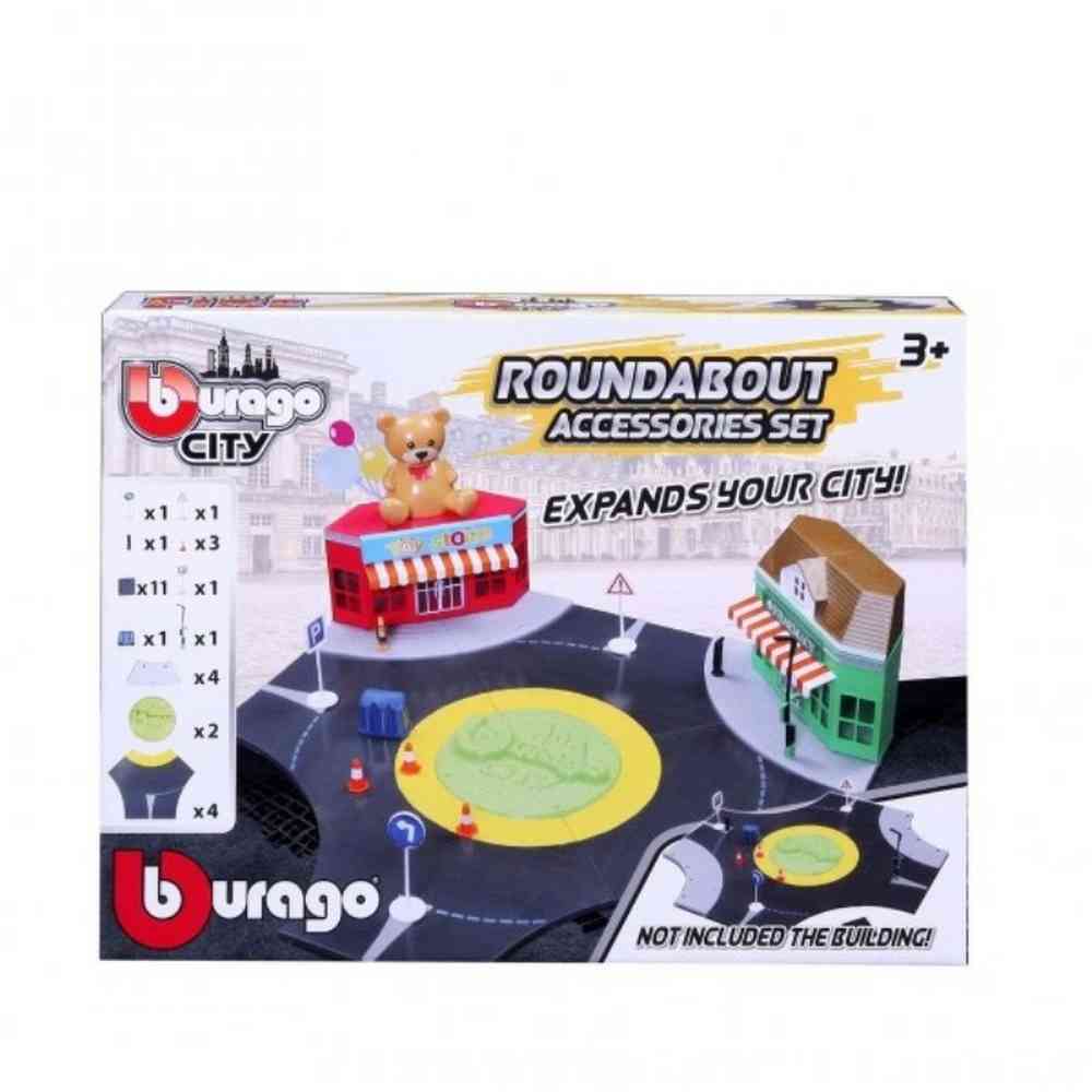 BBURAGO 1/43 BBURAGO CITY ROUNDABOUT PLAYSET