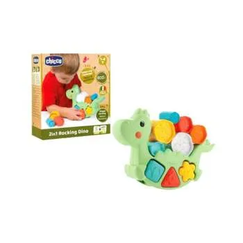CHICCO ECO IGRACKA 2u1 ROCKING DINO, 12m+