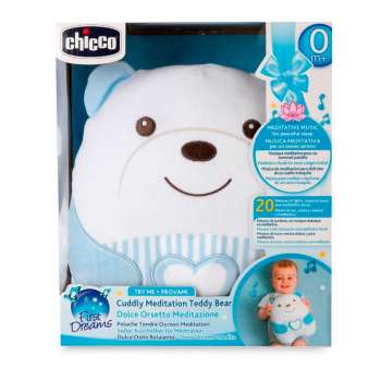 CHICCO IGRACKA MEDVJEDIC SLATKOG SRCA, PLAVI, 0M+