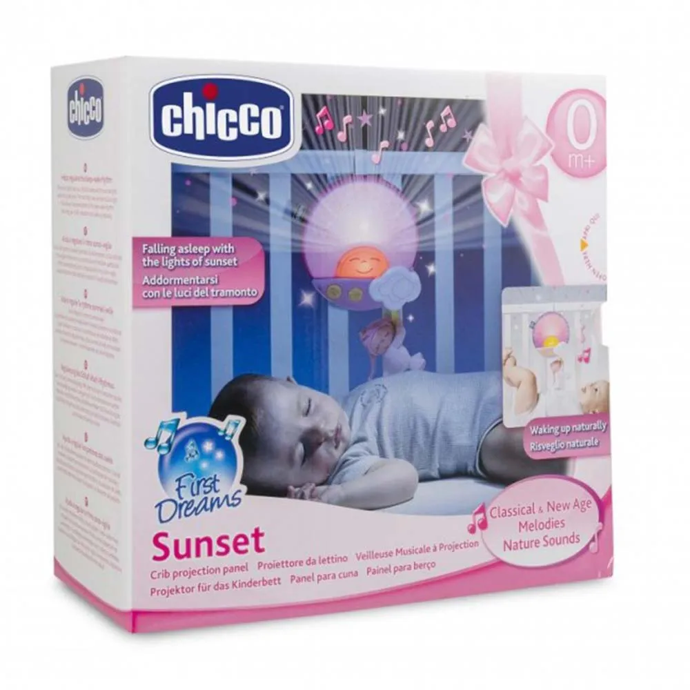 CHICCO MUZICKI PROJEKTOR USPAVANO SUNCE FD ROZE