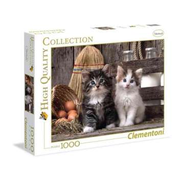 CLEMENTONI PUZZLE 1000 LOVELY KITTENS
