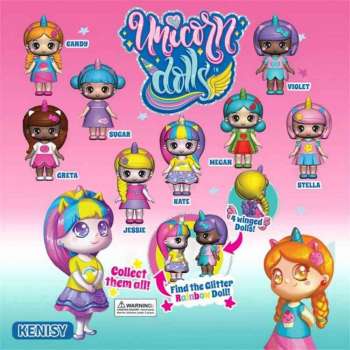 CT: UNICORN DOLLS EMOTIONS IGRACKA U KAPSULI 50MM