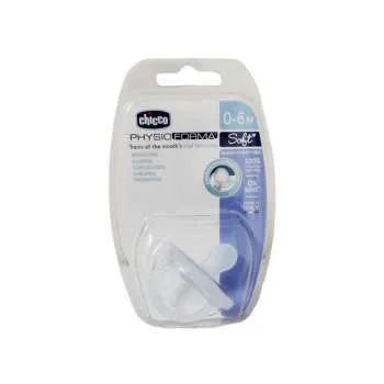 Duda varalica Physio Soft, silikon, 0-6m, plava
