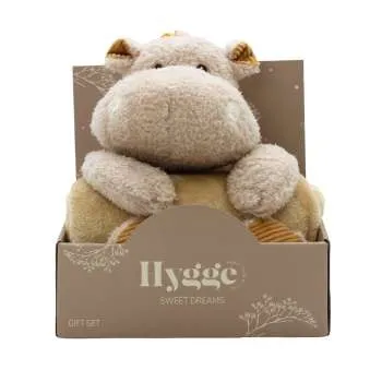HYGGE SWEET DREAMS SET SA IGRAČKOM HIPPO