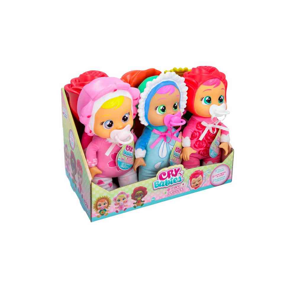 IM86777 CRYBABIES TINY FLOWERS LUTKICA ASST