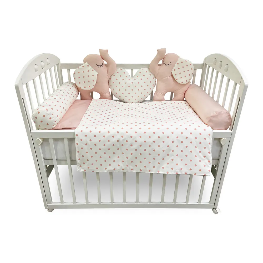 KIDZZ POSTELJINA SLONCE ROZE 10/1