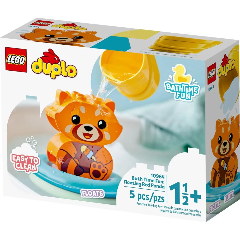 LEGO DUPLO ZABAVA U KADI: PLUTAJUCA CRVENA PANDA