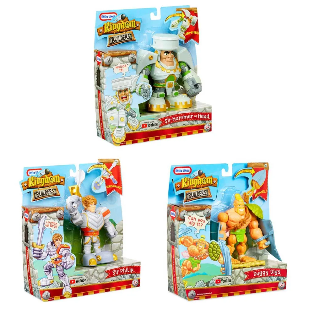 LITTLE TIKES KINGDOM BUILDERS FIGURA ASST