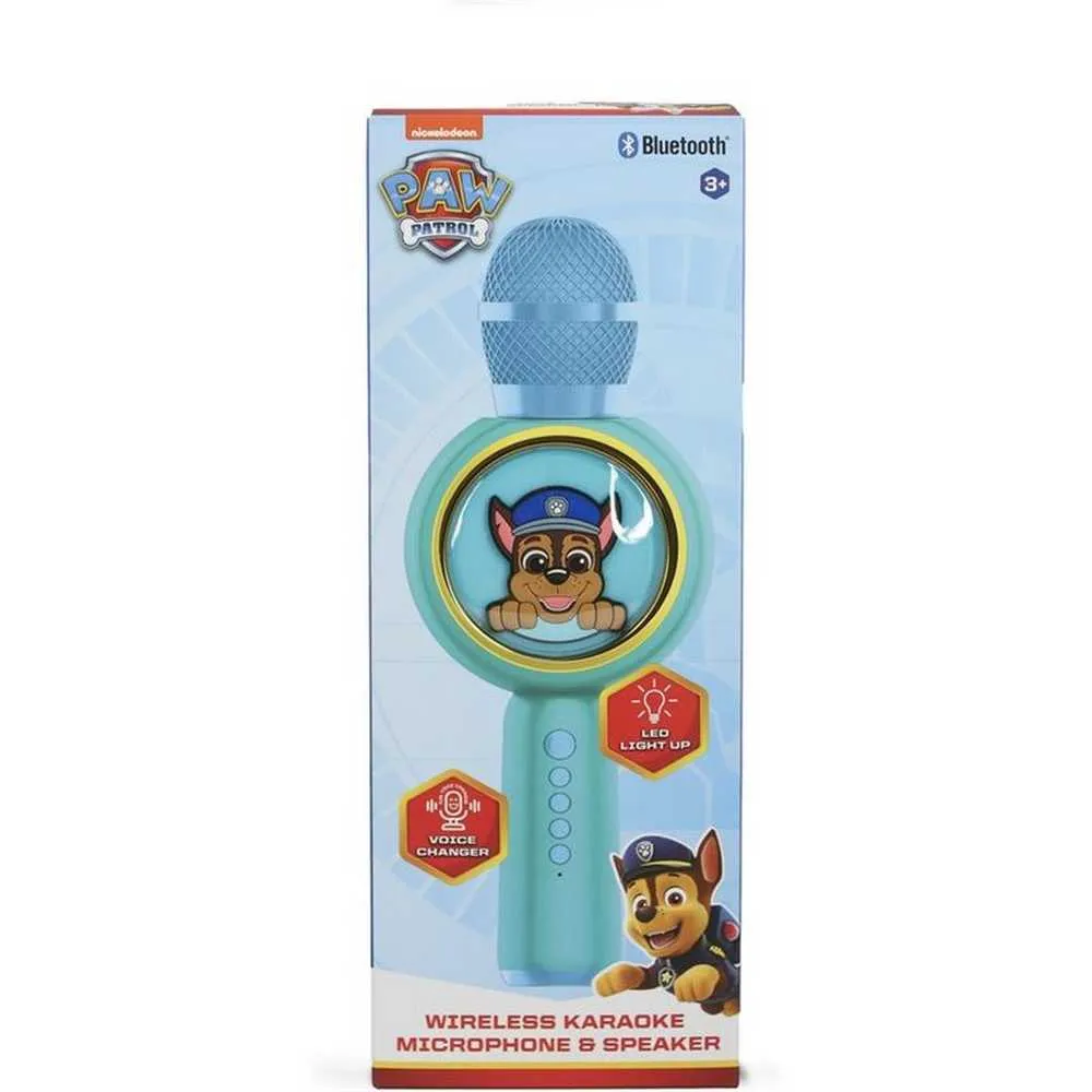 OTL: PAW PATROL CHASE KARAOKE MICROPHOME LED