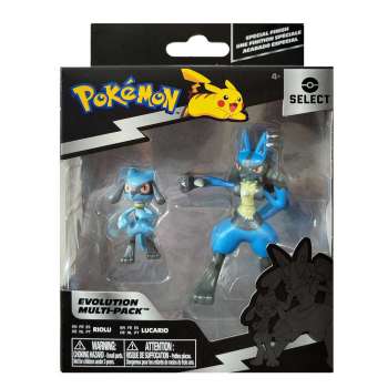 PKM: POKEMON EVOLUTION MULTIPACK . RIOLU LUCARIO