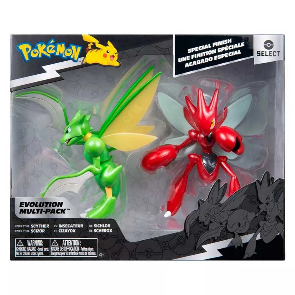 PKM: POKEMON SELECT EVOLUTION MULTIPACK - SCYTHER, SCIZOR