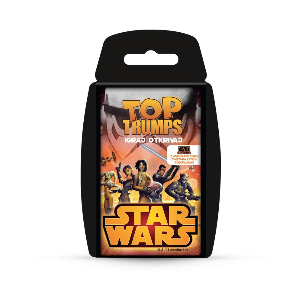 TOP TRUMPS STAR WARS KARTE
