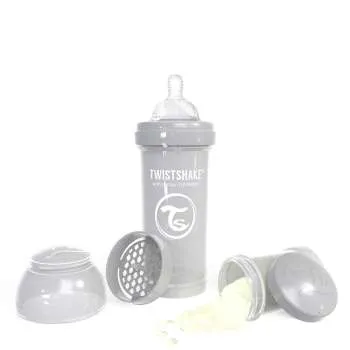 TWISTSHAKE FLASICA ZA BEBE 260 ML PASTEL GREY
