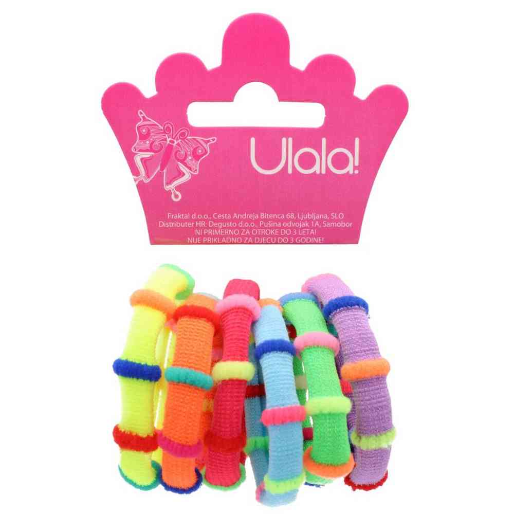 ULALA GUMICE ZA KOSU 6X