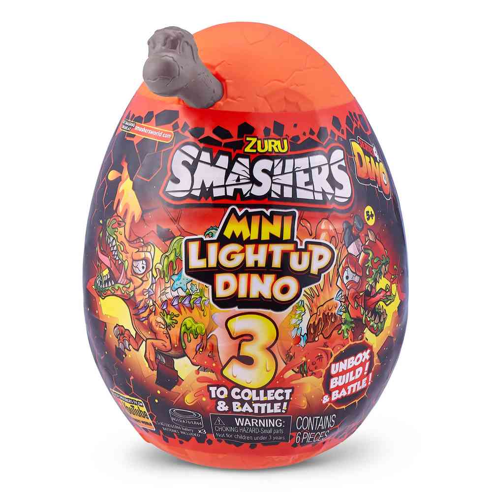 ZURU: SMASHERS - MINI EGG MINI LIGHT - DINO S4
