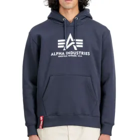 ALPHA INDUSTRIES DUKS BASIC HOODIE BL ZA MUŠKARCE