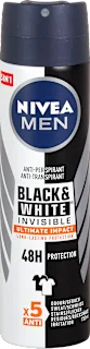 Black & White Invisible dezedorans u spreju, 150 ml