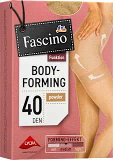 Body forming štrample, 40 DEN, 38-40 - Puder, 1 kom.