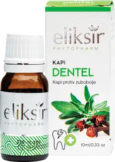 Dentel kapi protiv zubobolje, 10 ml