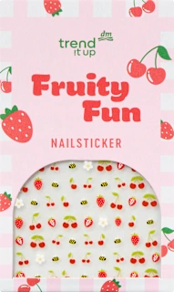 Fruity Fun naljepnice za nokte, 72 kom.