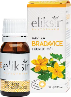 Kapi za bradavice i kurije oči, 10 ml