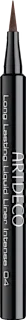 Long Lasting Liquid Eyeliner - 04 Intense Brown, 0,6 ml