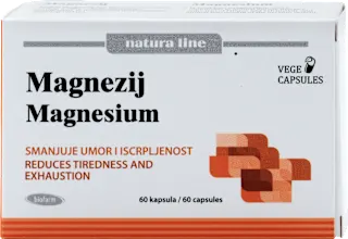 Magnezij kapsule, 60 kom.