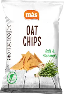 Oat Chips, ruzmarin i so, 50 g