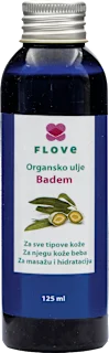 Organsko bademovo ulje, 125 ml