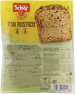 Pan Rustico, rustikalni hljeb bez glutena, 250 g