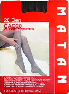 Štrample 20 DEN, vel. 3, visione, 1 kom.