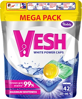 VESH White Power kapsule za veš - Maga Pack, 42 kom.