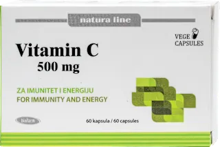 Vitamin C kapsule 500 mg, 60 kom.