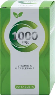 Vitamin C u tabletama 1000 mg, 90 kom.