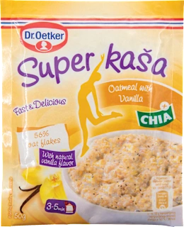 Zobena kaša - vanilija i chia, 50 g
