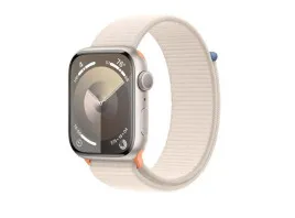 APPLE WATCH S9 45mm STARLIGHT AC SPORT BAND MR973SE_A