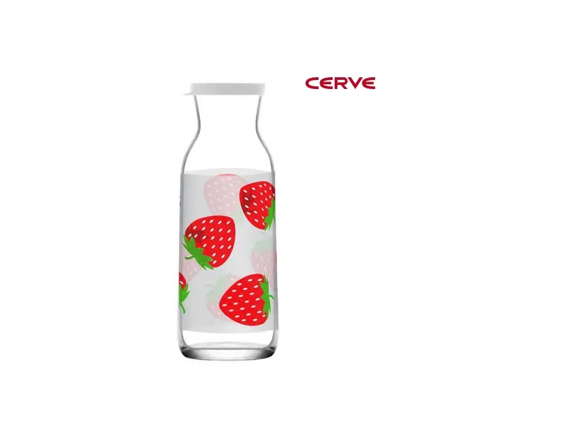 BOKAL 1.2L NICE STRAWBERRY CERVE