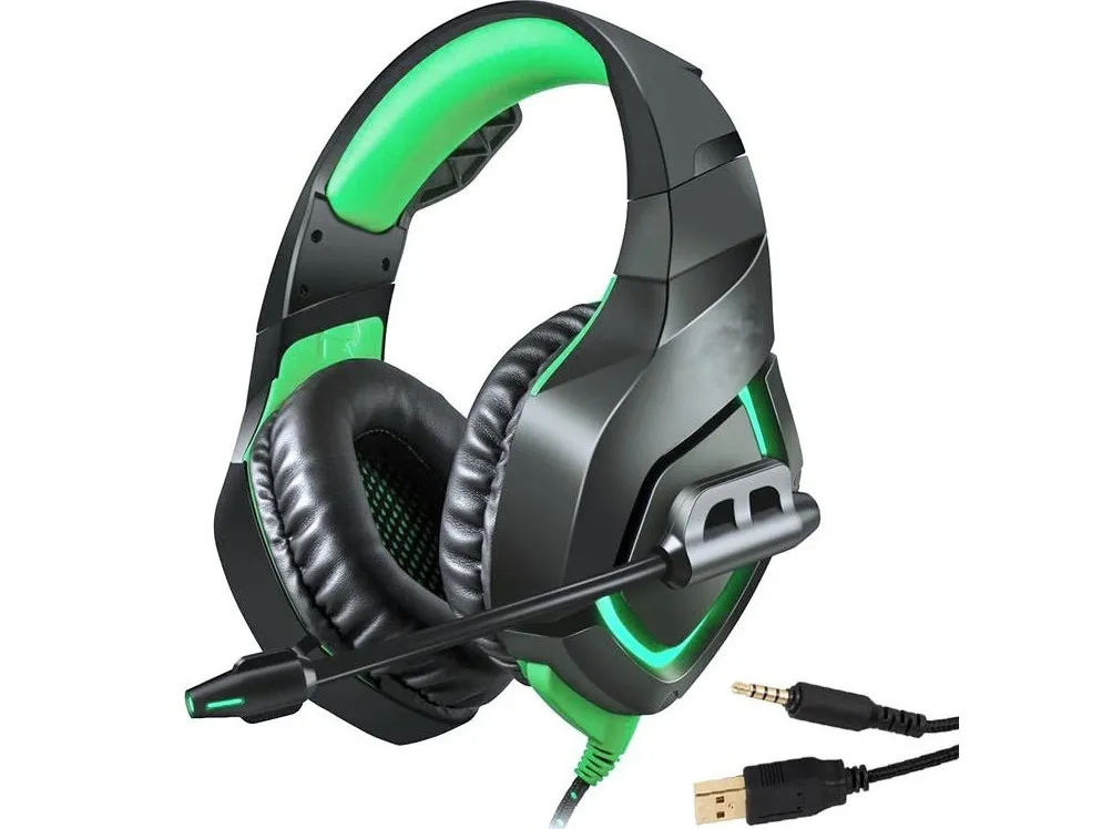 EZRA Gaming over ear slu&scaron;alice Headset GE01 USB i 3.5mm crne