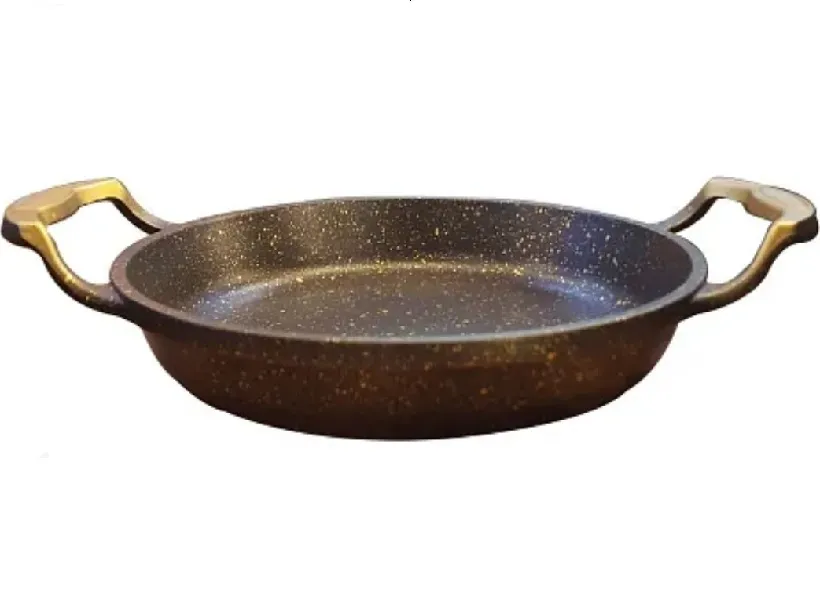 OMS granitna tava sa dvije ručke Gold - 18cm