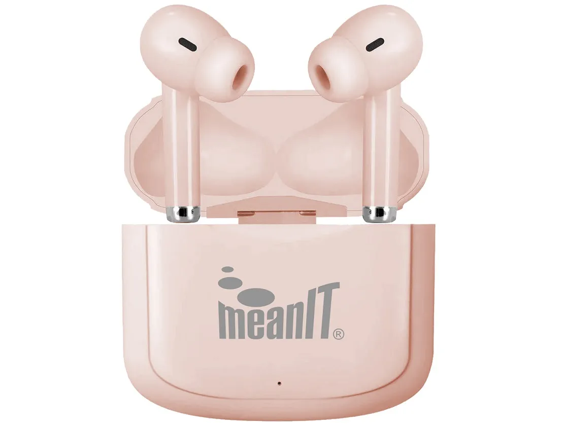 Slu&scaron;alice MeanIT TWS B31 bluetooth 5.1 pink