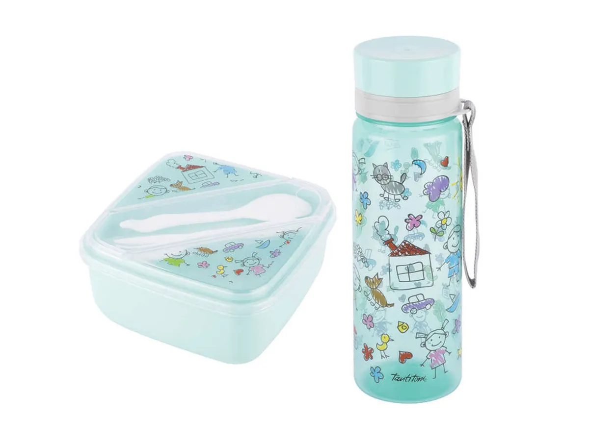 Tantitoni set za djecu termos boca + kutija hranu E546845MNT