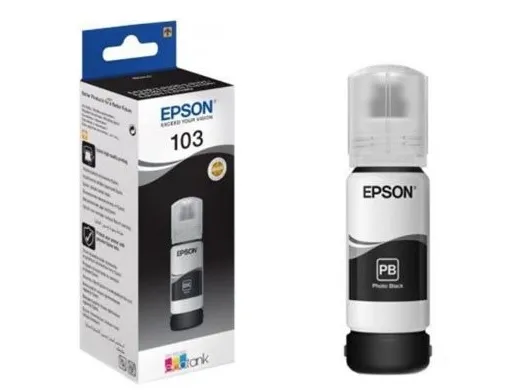 Tinta EPSON EcoTank 103 black 4500 stranica 65ML C13T00S14A crna