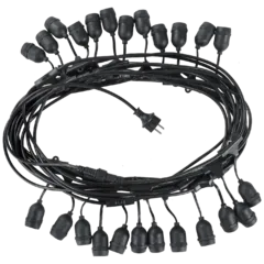 Avide Outdoor E27 String 15m