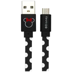 Disney USB Cable Minnie DOTS Micro