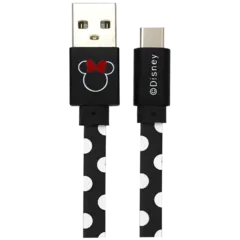 Disney USB Cable Minnie DOTS Type-C