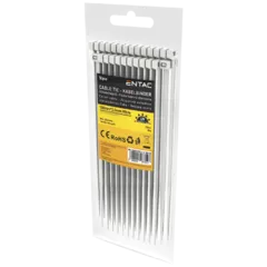 Entac Cable Tie 2.5mmx100mm White