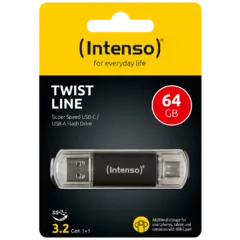 (Intenso) USB3.2-64GB/Twist Line