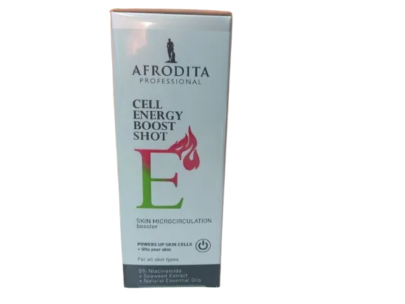 AFRODITA CELL Energy Boost Shot 30ml, Stimulator mikrocirkulacije kože