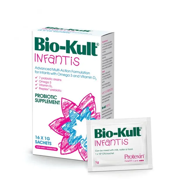 Bio-Kult INFANTIS prah,dodatak prehrani za dojenčad, s kulturama mikroorganizama,omega -3 masnim kiselinama i vitaminom D