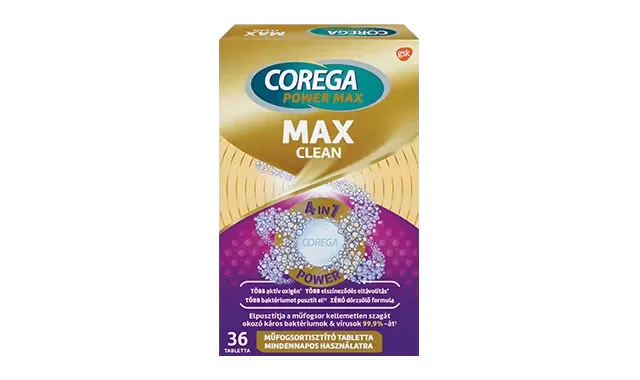 COREGA Max Clean a36, Tablete za čišćenje zubne proteze